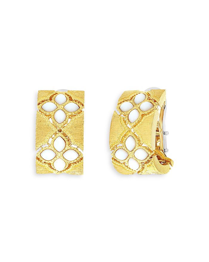 Roberto coin mother of pearl earrings clearance