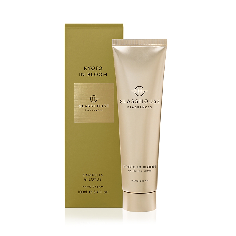 Glasshouse Fragrances 3.4 Oz. Kyoto In Bloom Hand Cream