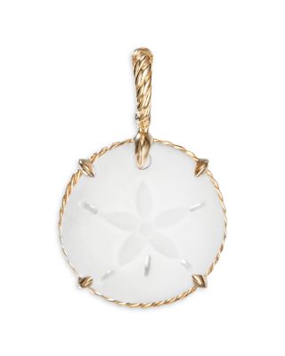 David Yurman - Sand Dollar Amulet with 18K Gold