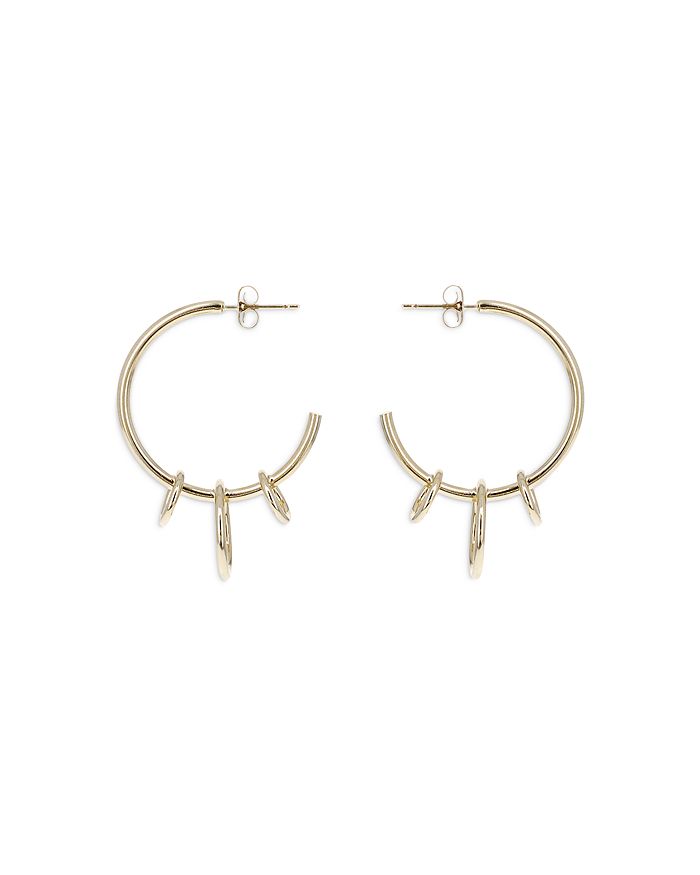 Justine Clenquet Faith Earring - Gold / Palladium main image 1