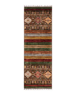 Bloomingdale's Tribal M1982 Runner Area Rug, 2'11 x 8'7
