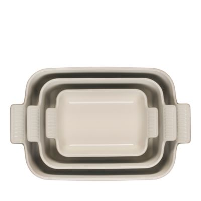 Stoneware Bakers, Set of 3