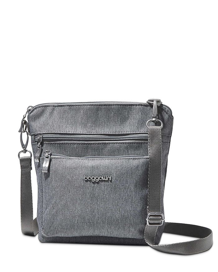 Baggallini Modern Pocket Crossbody Bag In Gray