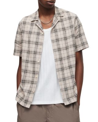 ALLSAINTS - Serra Short Sleeve Camp Shirt