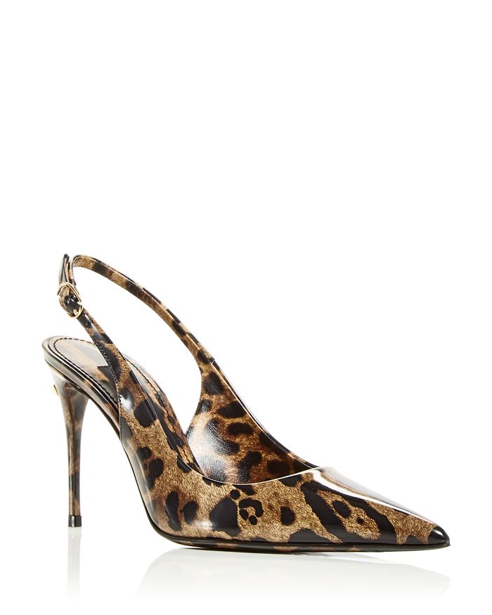 Cheetah slingback shoes 2025