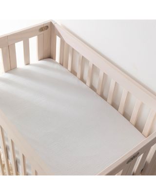 Mini Crib Sheet in GOTS Certified Organic Muslin Cotton