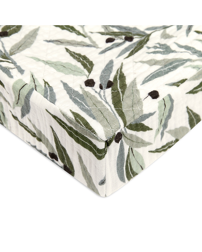 Babyletto Quilted Changing Pad Cover in Gots Certified Organic Muslin Cotton