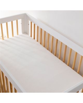 Crib Sheet in GOTS Certified Organic Muslin Cotton