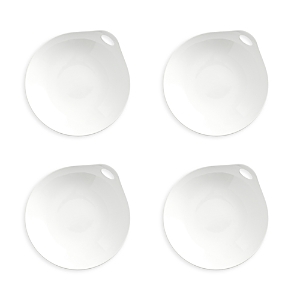 Nambe Portables Pasta Bowls, Set Of 4 In White