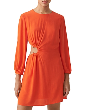Ba&sh Bonica Dress In Orange