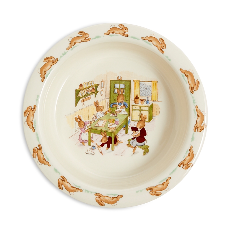 Royal Doulton Bunnykins 6 Baby Plate In Multi