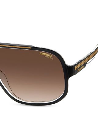 Rectangle Sunglasses, 63 mm