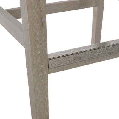 Solaria Wood Back Bar Stool
