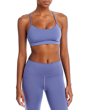 ALO YOGA Airlift Intrigue Sports Bra in Blue