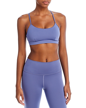Alo Yoga Airlift Intrigue Bra In Infinity Blue
