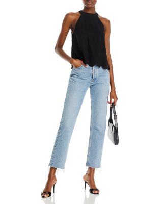 Sleeveless Eyelet Top - Exclusive