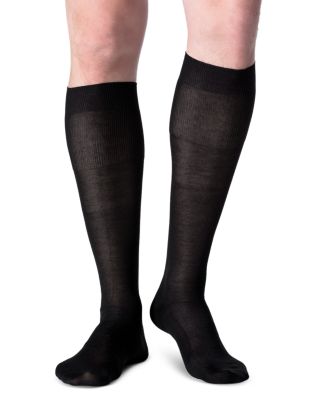 No. 4 Silk & Nylon Knee High Dress Socks