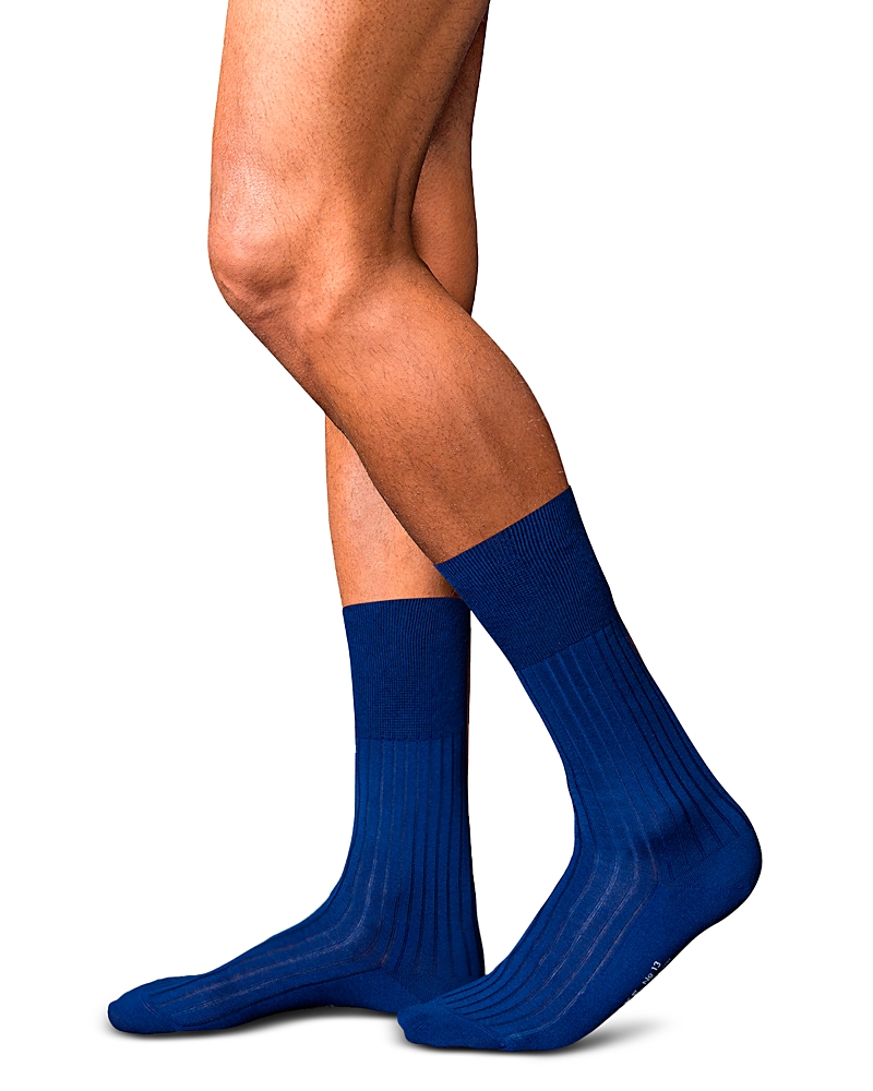 FALKE NO. 13 PIUMA COTTON & NYLON DRESS SOCKS