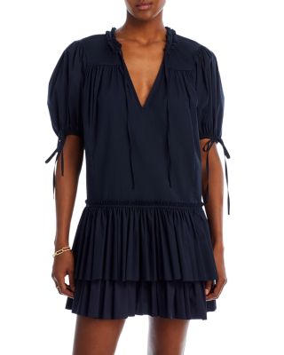 chinese dress ladies Coquette Double Layered Mini Dress
