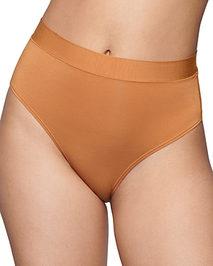 Cuup The High Waist Briefs In Caramel