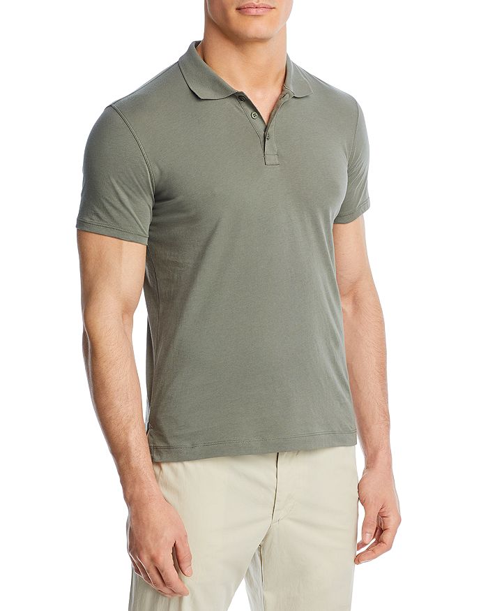 Atm Anthony Thomas Melillo Classic Fit Polo Shirt In Olive Drab
