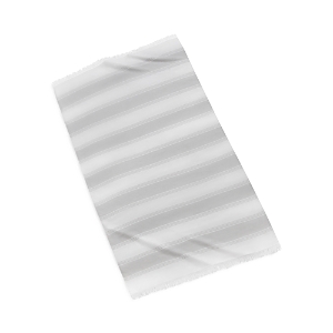 Shop Kassatex Isola Beach Towel In White/light Grey