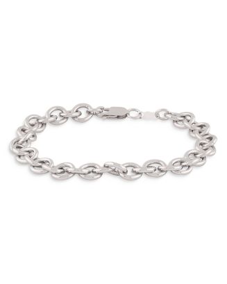 Bloomingdale's Sterling Silver Link Bracelet - 100% Exclusive ...