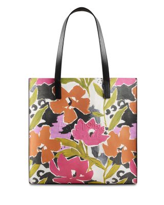 Ted Baker - Malicon Printed Magnolia Medium Icon Tote Bag