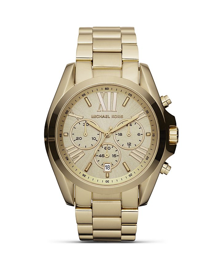 Shop Michael Kors Sport Watch, 43mm In Gold