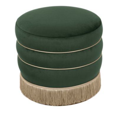 Lakka Velvet Ottoman
