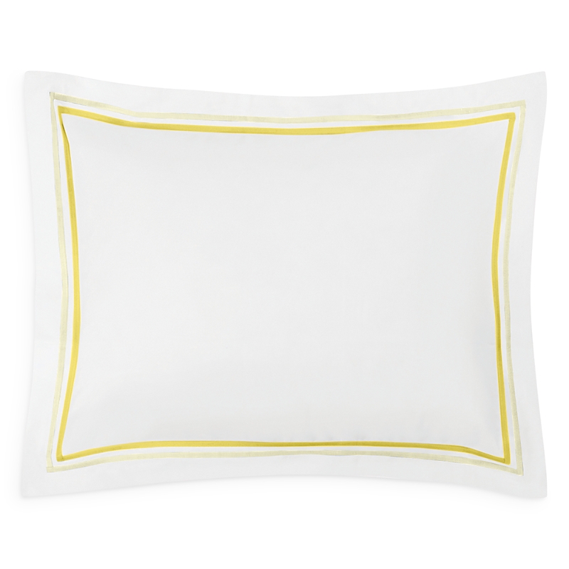 Matouk Essex Boudoir Sham In Lemon