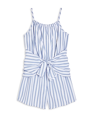 HABITUAL GIRLS' TIE FRONT ROMPER - BIG KID