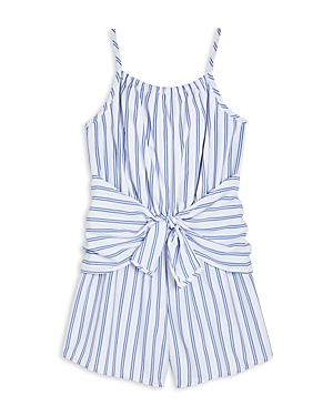 HABITUAL GIRLS' TIE FRONT ROMPER - BIG KID