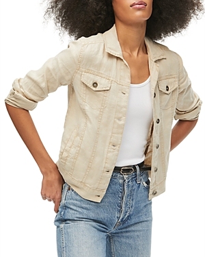 Michael Stars Sal Cropped Barrel Leg Pant In Natural