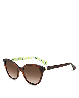 KATE SPADE KATE SPADE NEW YORK POLARIZED CAT EYE SUNGLASSES, 55MM