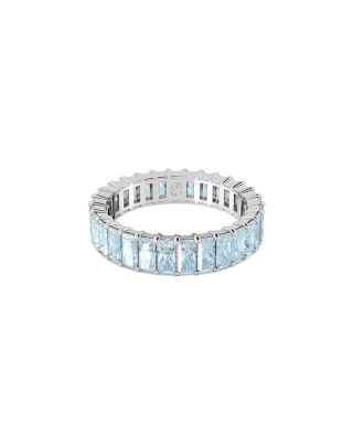 Matrix Baguette Color Crystal Band Ring