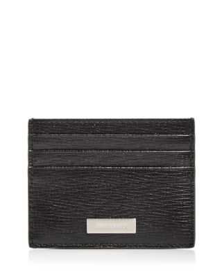 Ferragamo Men's New Revival Leather Card Case