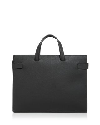 Men's Gancini Leather Briefcase