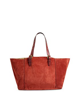 Gerard Darel - Simple Large Leather Shopper Bag w/ Pouch 