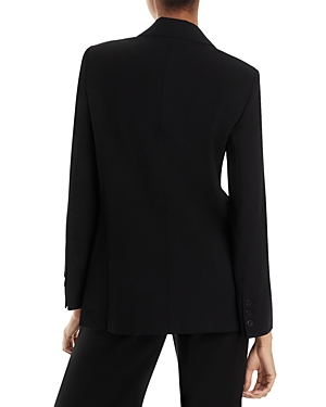 Alice And Olivia Denny Boyfriend Blazer In Black