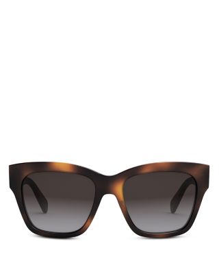 Triomphe Geometric Sunglasses, 55mm