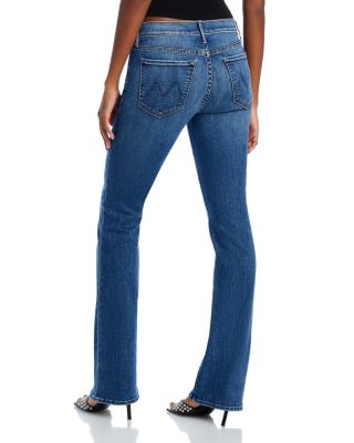 The Outside Mid Rise Bootcut Jeans in Dark And Stormy Night