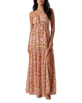 chinese dress ladies Astr The Label Calantha Dress in Wine