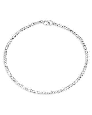 Adina Reyter Sterling Silver Beaded Chain Bracelet