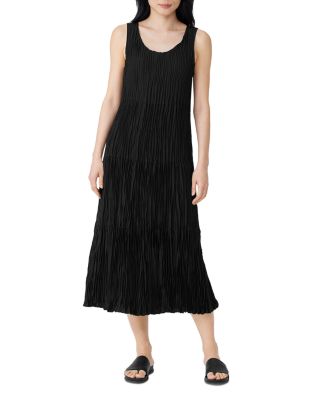 Eileen Fisher - Silk Tiered Dress