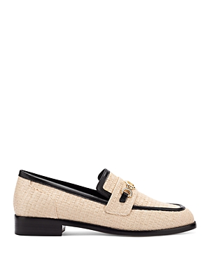 Larroude Women's Patricia Slip On Loafer Flats In Natural