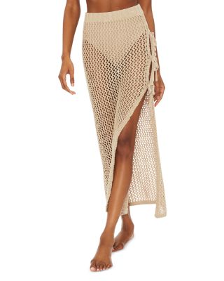 Beach Riot Deborah Skirt In Tan
