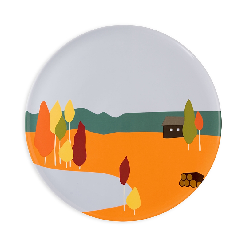 Degrenne Paris Destination Foret Round Pie Dish In Multi