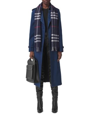 Classic Check Cashmere Scarf