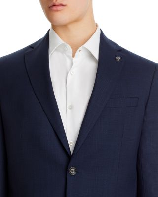 New York Regular Fit Micro Neat Suit